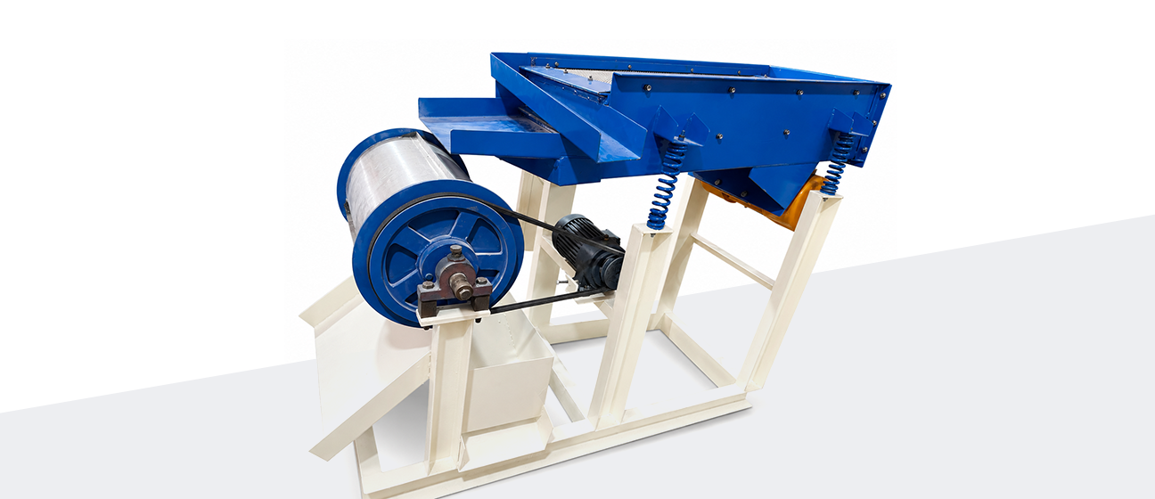 Vibro Screen with Magnetic Drum
